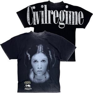 Civil Regime X Star Wars Hope American Classic Oversized Tee T-Shirt